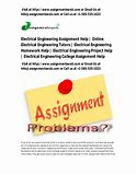 electrical engineering assignment help